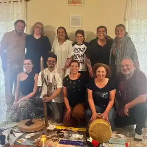 Roda cerimonial com o Método Pena Branca